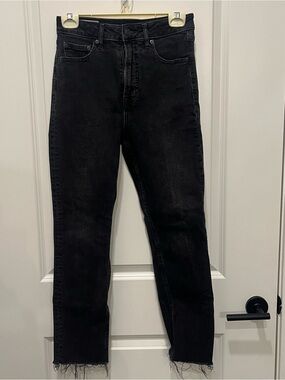 GAP Black Slim Straight Jeans